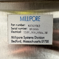 Millipore MSD203W3 TFF System with GA Model 622 Rotary Lobe Pump image 2